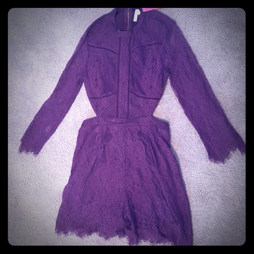 Purple Romper